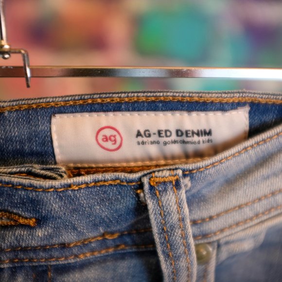 NWT AG-ED Denim Kingston Slim Skinny Boy's 16 - Picture 4 of 12